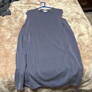Athleta sea soft dress. Worn once. Slash pockets. Super soft. TALL!